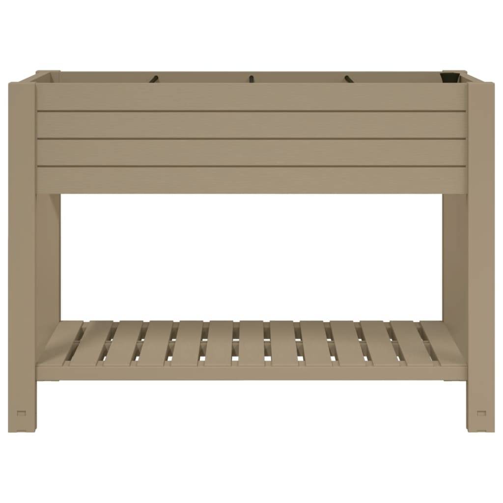 ComfortXL - Jardinière sur pieds avec réserve d'eau et étagère polypropylène 110cm – ComfortXL Outdoor Living - Image 3