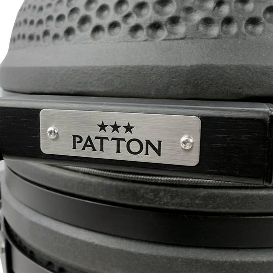 Barbecue kamado en céramique à poser Patton Premium Compact 15" - Grille Ø 34 cm - noir mat - Image 10