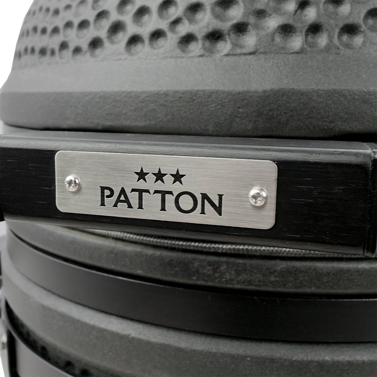 Barbecue kamado en céramique à poser Patton Premium Compact 15" - Grille Ø 34 cm - noir mat - Image 10