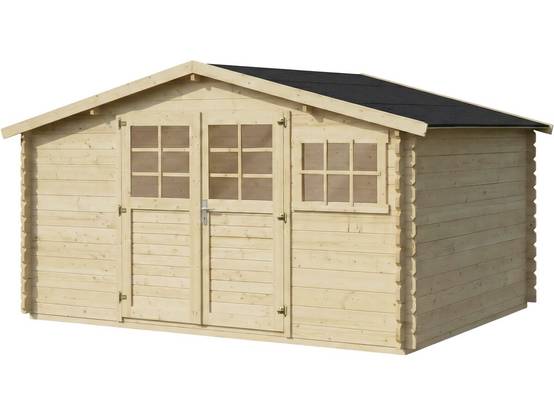 Abri De Jardin En Bois "clairval" - 416 X 301 X 218 Cm - 12.53 M² - 28 Mm -habitat Et Jardin - Image 1