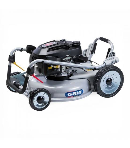 Grin - Tondeuse thermique moteur Honda 201 cm³, coupe mulching 53 cm, pour 3000 m² - GRIN PM53A-HONDA - Image 5