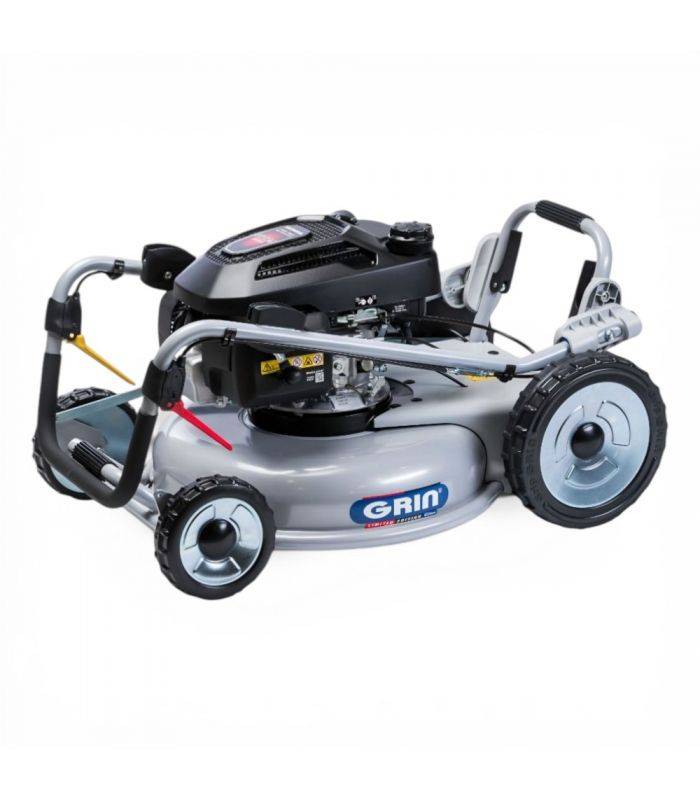 Grin - Tondeuse thermique moteur Honda 201 cm³, coupe mulching 53 cm, pour 3000 m² - GRIN PM53A-HONDA - Image 5