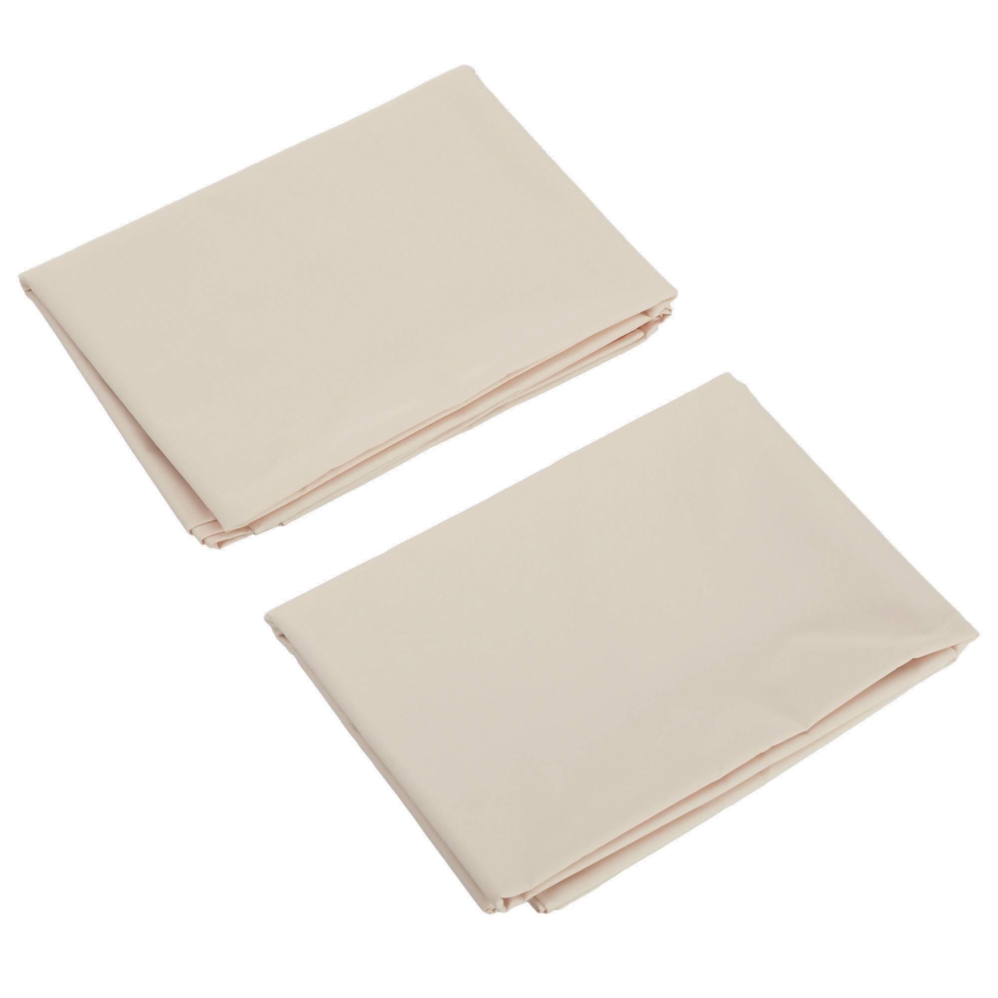 Lot de 2 Toiles de Rechange Polyester pour Pergola Rétractable Protection Anti-UV Kaki - ComfortXL Outdoor Living - Image 10