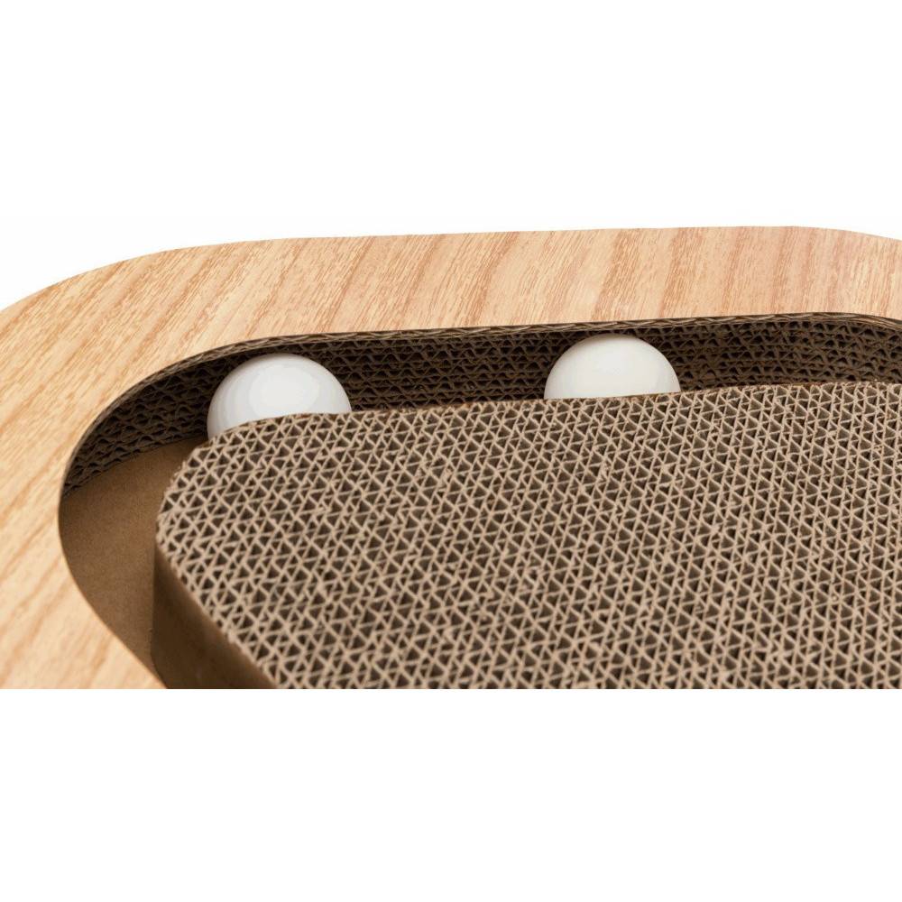 Trixie - Plaque griffoir triangulaire, 36 cm. pour chat. - Image 6