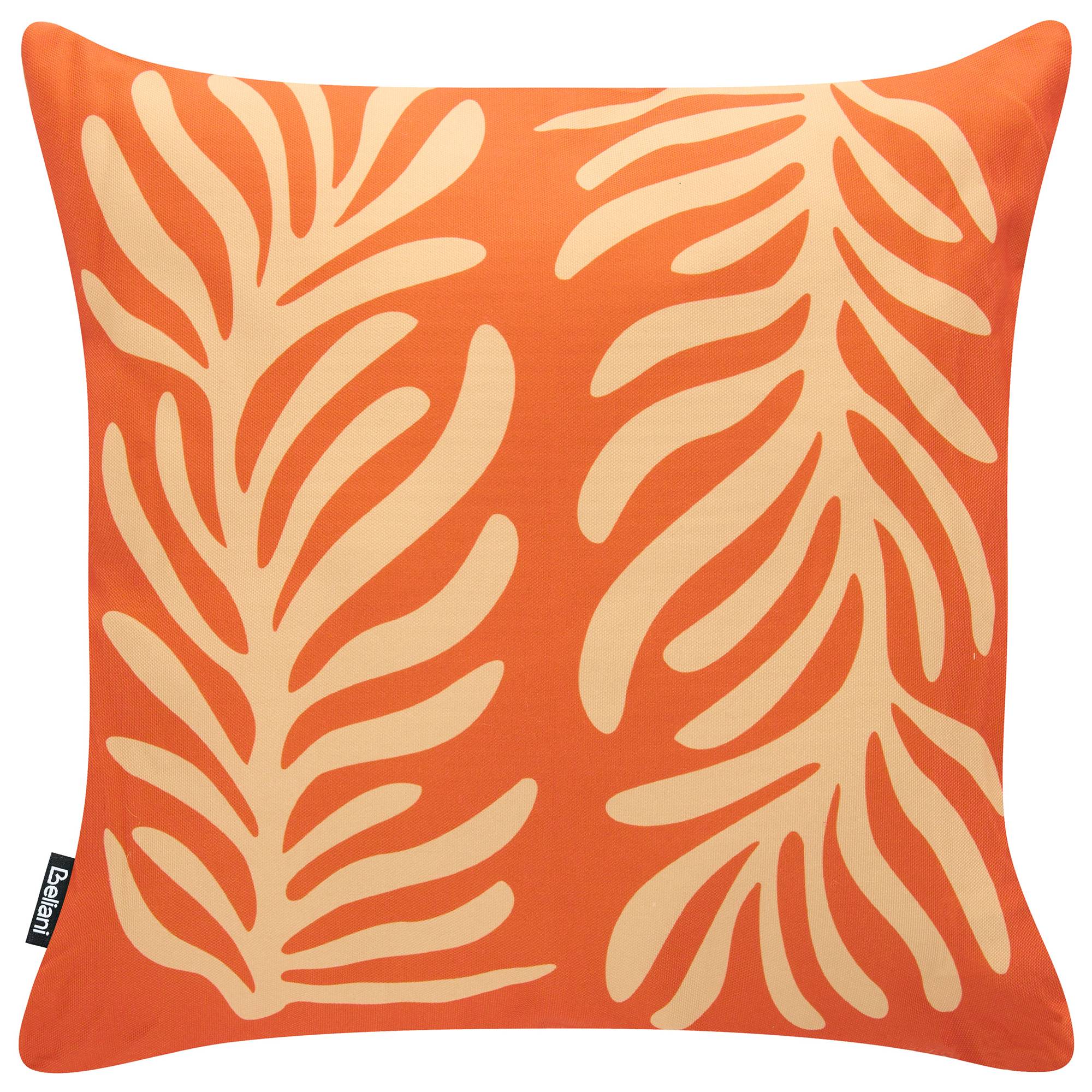 Beliani - Coussin d'extérieur Polyester Orange ALISMA - 45x45x10- Beliani - Image 4