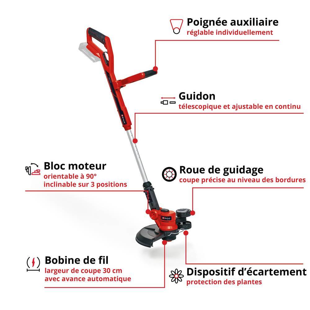 Einhell - Coupe-bordures sans fil GE-CT 18/30 Li-Solo Einhell - Image 2