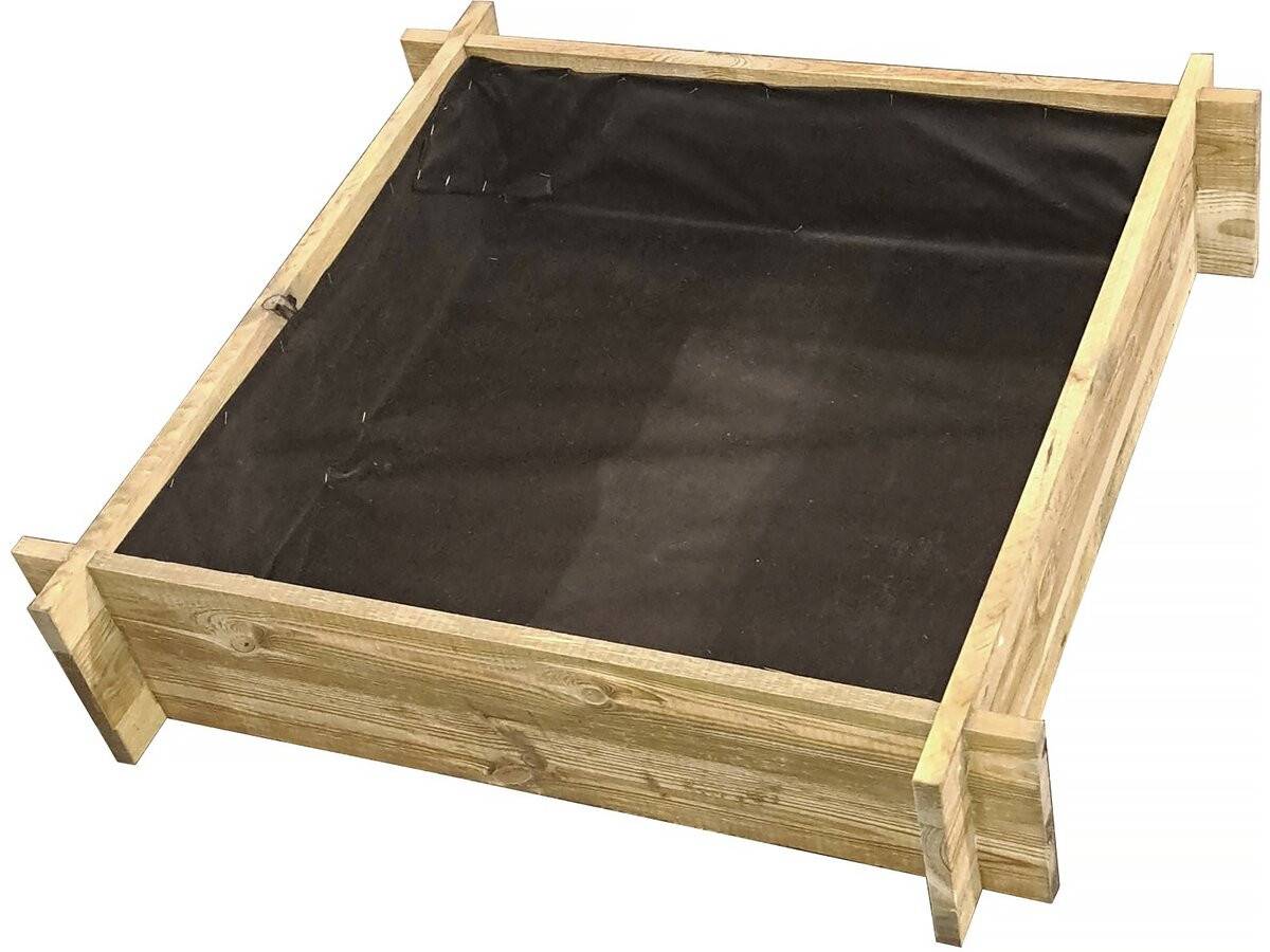 Habitat Et Jardin - Carré Potager En Bois "aneth" - 80 X 80 X 10 Cm -habitat Et Jardin - Image 1