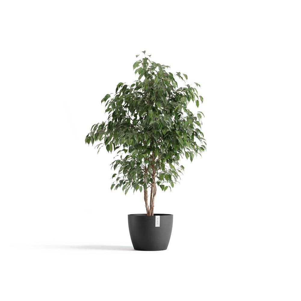 Ecopots - Pot Rond Stockholm 31 Gris Foncé - Ø 31 x H. 23,3 cm - 12,9 L ECOPOTS - Image 1