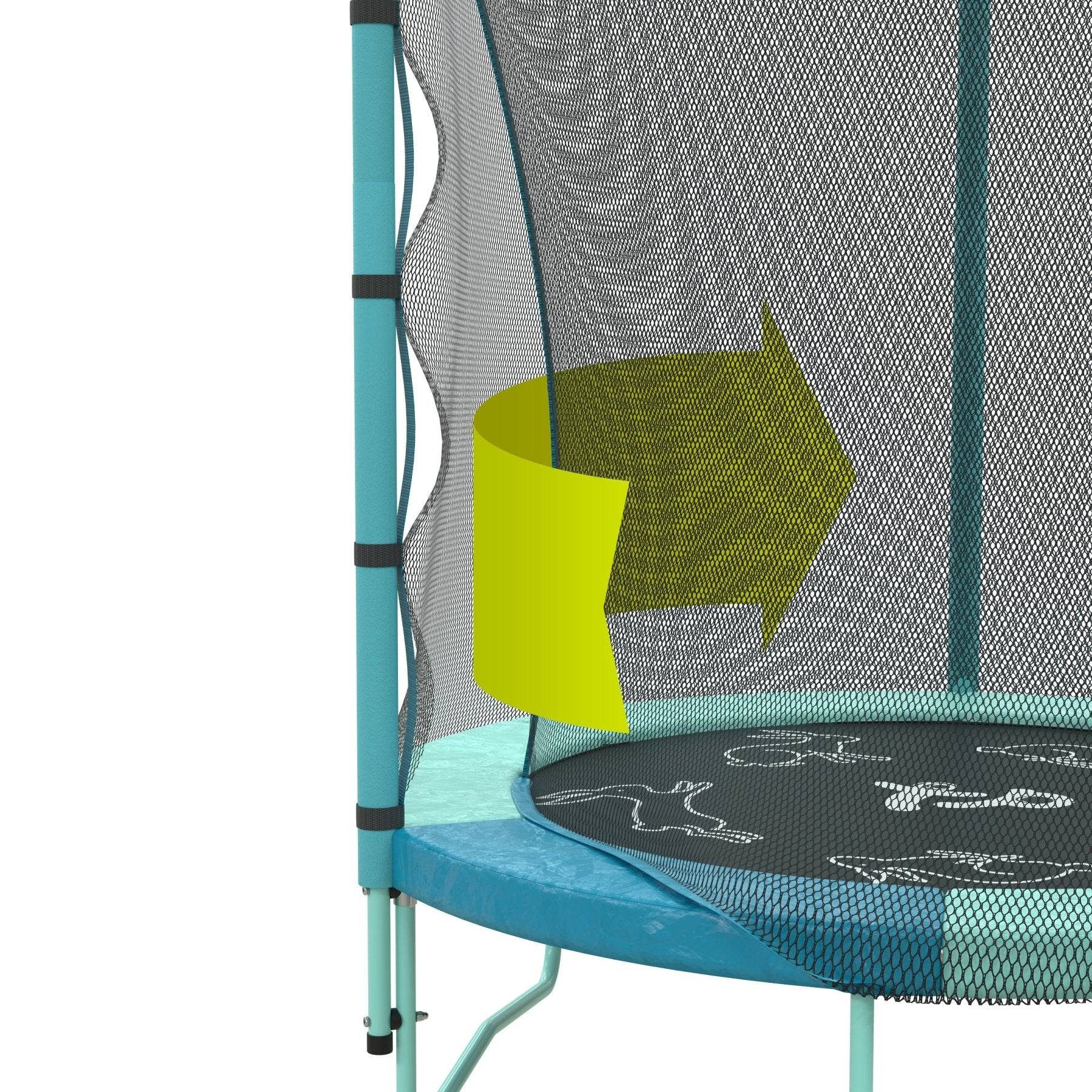 Tp Toys - Trampoline rond D140 cm JUNIOR avec ouverture igloo - Image 10