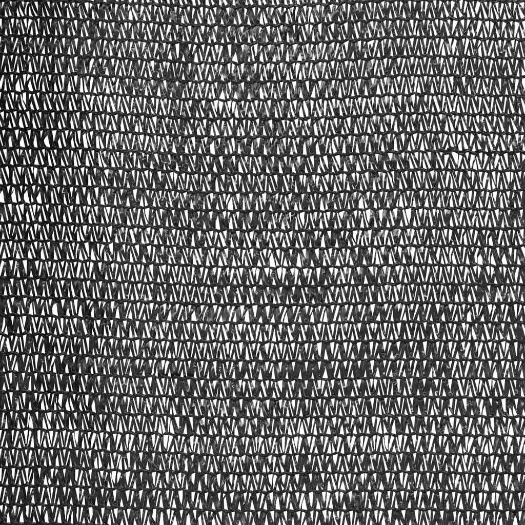 Helloshop26 - Filet brise-vue 1,8x10 m PEHD 195 g/m² noir - Image 4