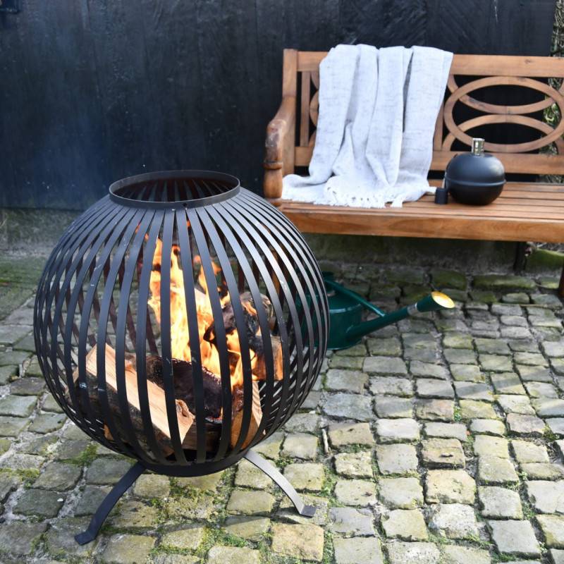 Esschert Design - Braséro noir au design moderne - Image 6