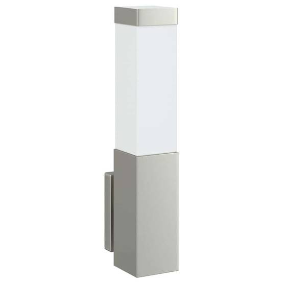 2pcs Appliques murales extérieures - Lampes murales extérieures Argent 10,5 x 6 x 35 cm g6 - Image 3