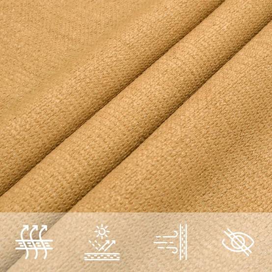 PANGIVO - Voile d'ombrage PEHD sable 350 x 200 cm - PANGIVO - Image 7
