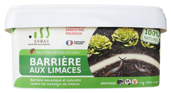 0 - Barrière aux Limaces 2kg - SOBAC - Image 2