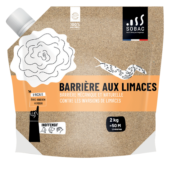 0 - Barrière aux Limaces 2kg - SOBAC - Image 1