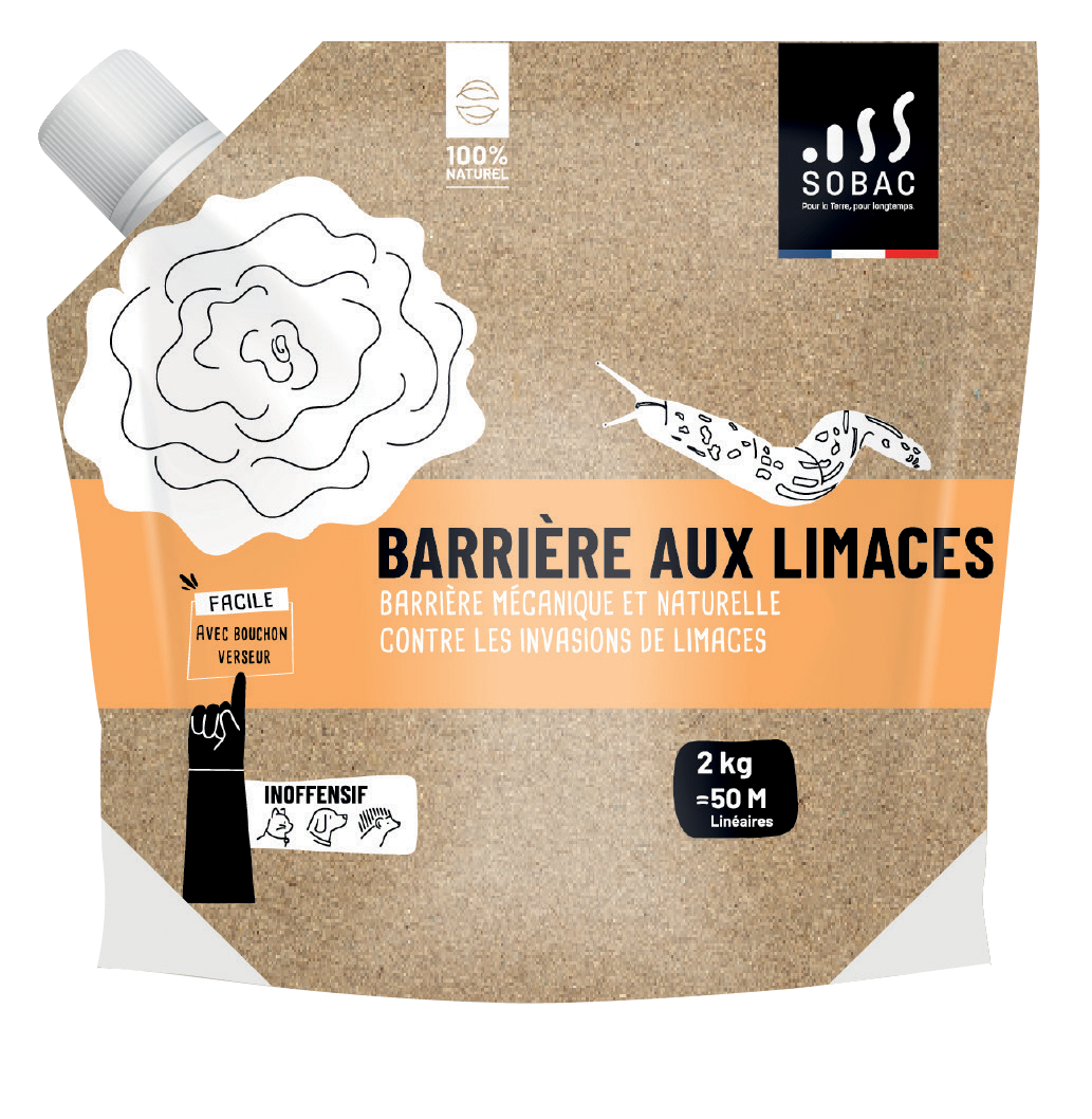 0 - Barrière aux Limaces 2kg - SOBAC - Image 1