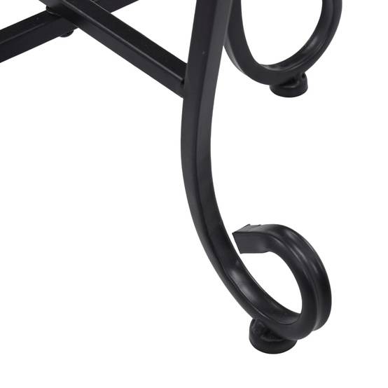 Maison Chic - Table de jardin - Tables mosaïque 3 pcs noir et blanc Céramique HL1092 - Image 5