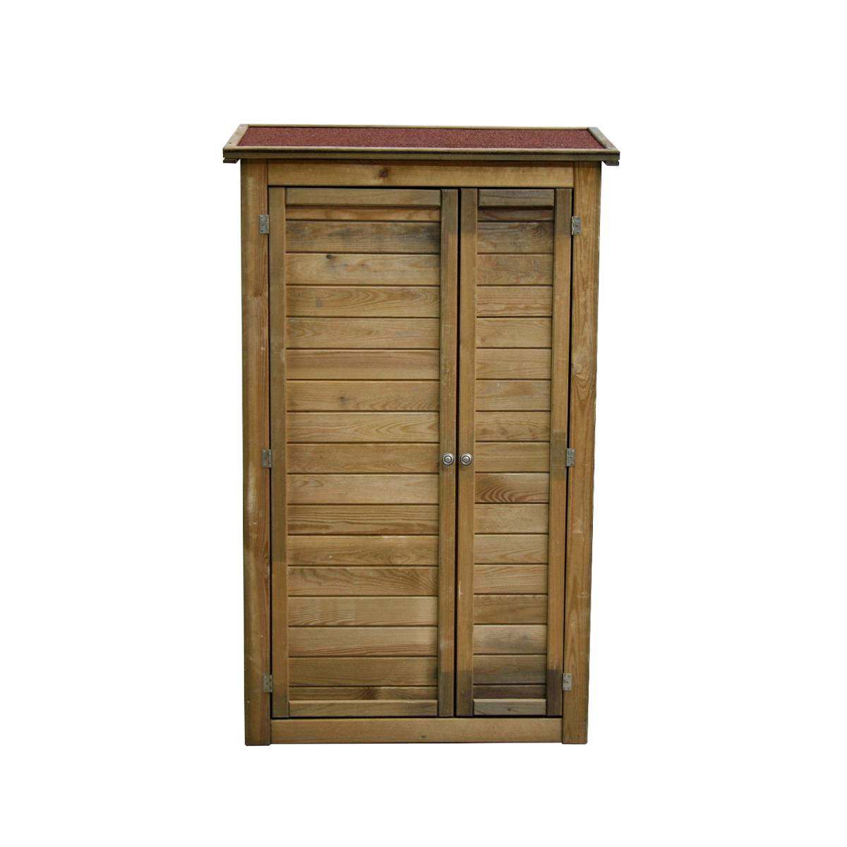 Armoire de rangement en bois Lisboa grand modèle - Cémonjardin - Image 3