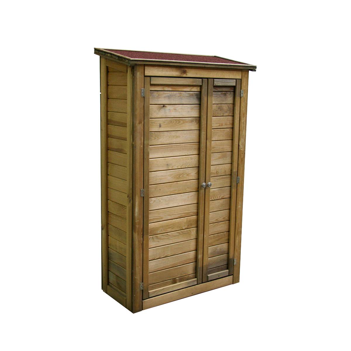 Armoire de rangement en bois Lisboa grand modèle - Cémonjardin - Image 1