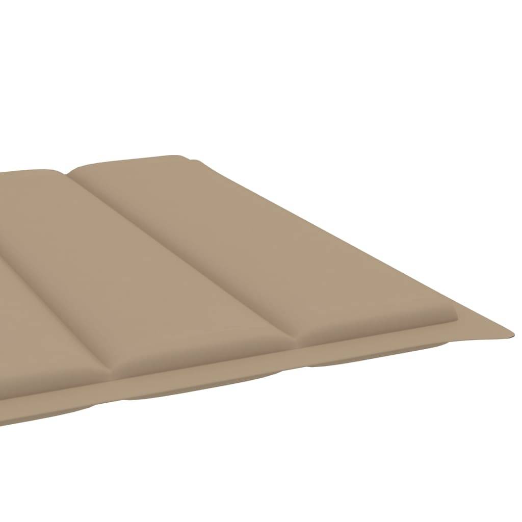 Helloshop26 - Transat chaise longue bain de soleil lit de jardin terrasse meuble d'extérieur avec coussin bois d'acacia et acier galvanisé - Image 9