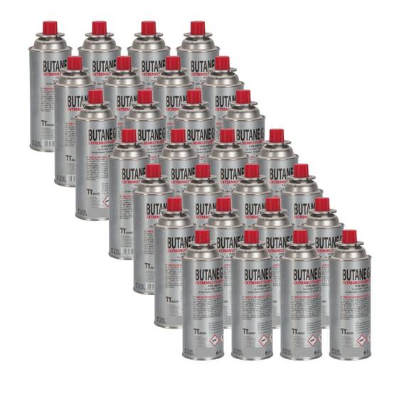 Pack 28 Cartouches Gaz Butane 227g universelles Sécurité stop-gaz Multiproduits Réchaud, Désherbeur, Chalumeau VITO - Image 1
