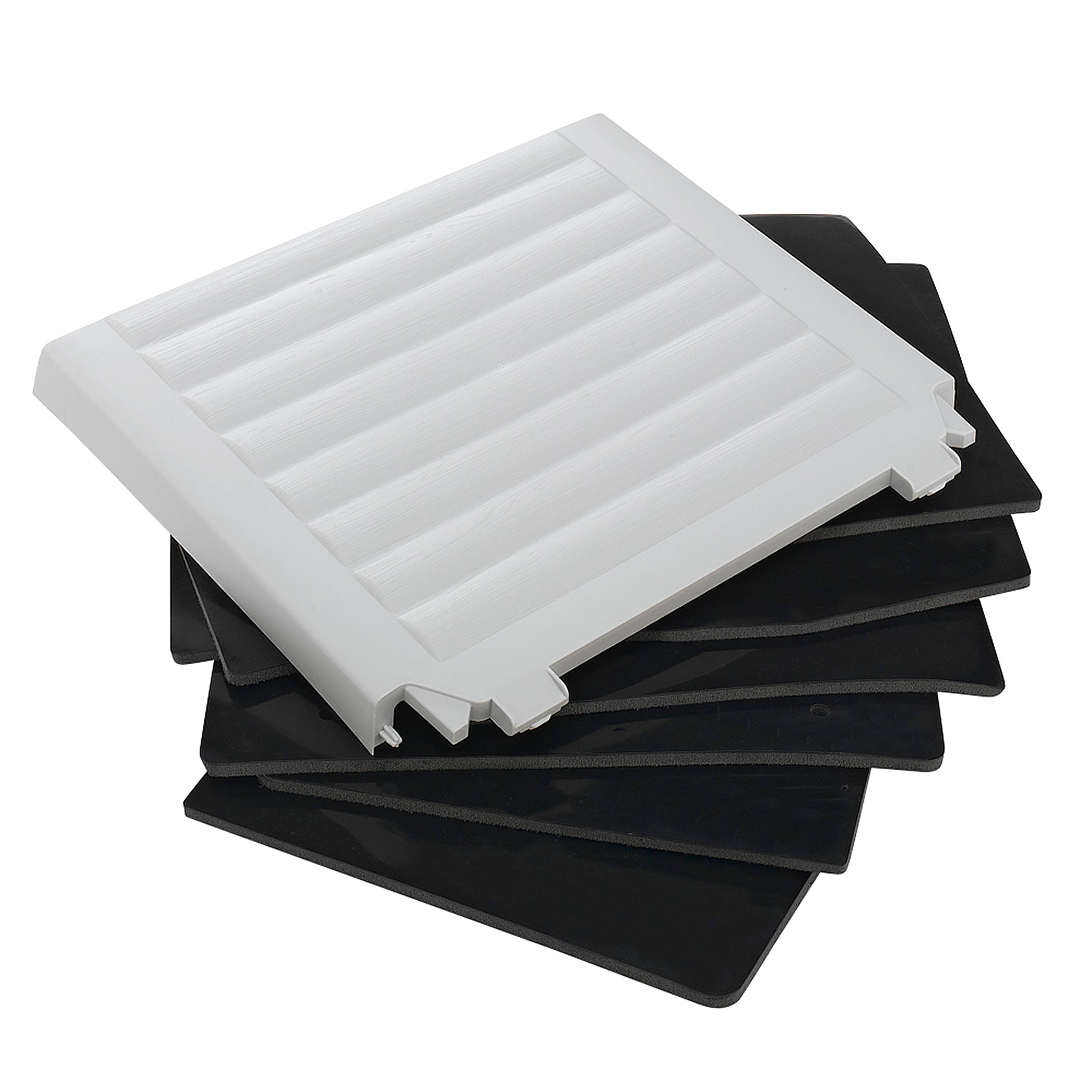 Ferplast - Ferplast Kit de 6 panneaux isolants pour niches pour chiens DOGVILLA 110, kit d'isolation pour niches chiens, panneaux isolants thermiques, - Image 1