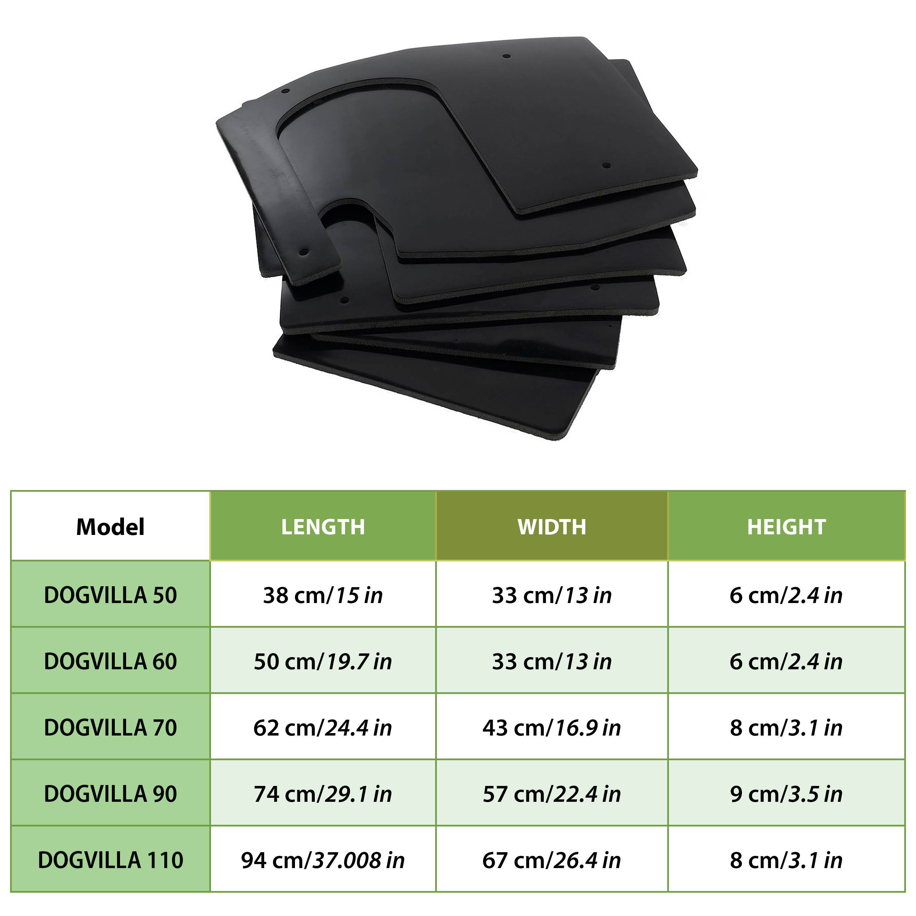 Ferplast - Ferplast Kit de 6 panneaux isolants pour niches pour chiens DOGVILLA 110, kit d'isolation pour niches chiens, panneaux isolants thermiques, - Image 2