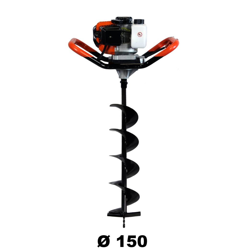 Gt Garden - Tarière thermique 52 cm3, 3 CV + mèche 150 mm - GT GARDEN - Image 1