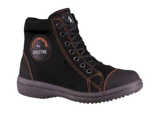 Chaussures de sécurité femme hautes VITAMINE S3 SRC noir P39 - LEMAITRE SECURITE - VIHNS30NR-39 - Image 1