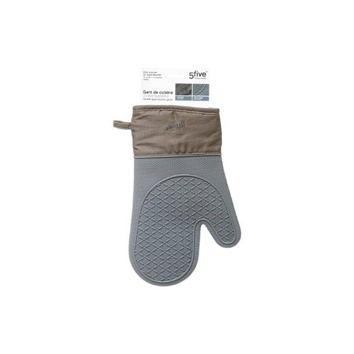 Gant de Cuisine "Silicone" 29cm Gris - Image 3