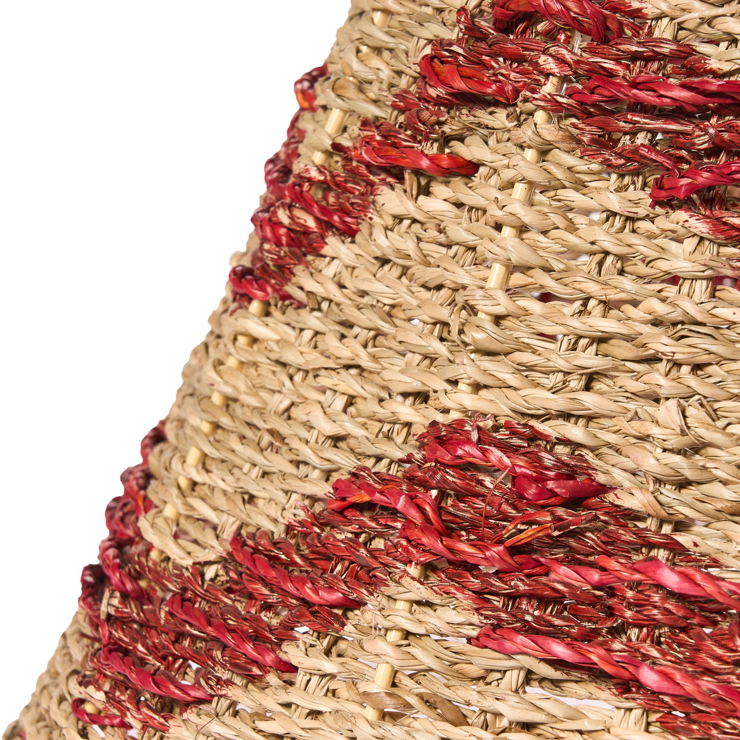 Beliani - Jupe de sapin de Noël Herbier marin Rouge HIVER - Beliani - Image 7