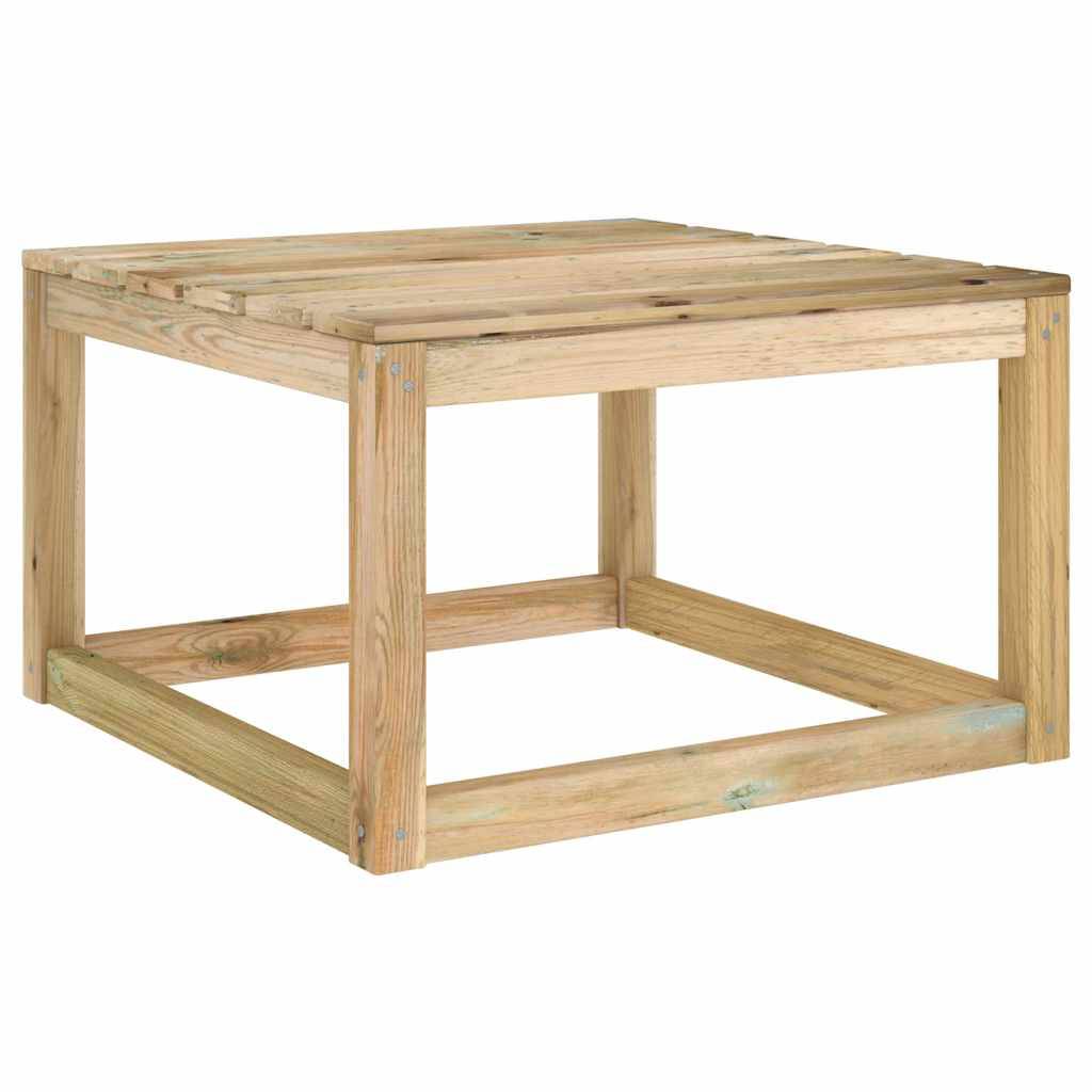 Vidaxl - Tables palette de jardin 2pcs 60x60x36,5cm Bois de pin imprégné vidaXL 315704 - Image 2