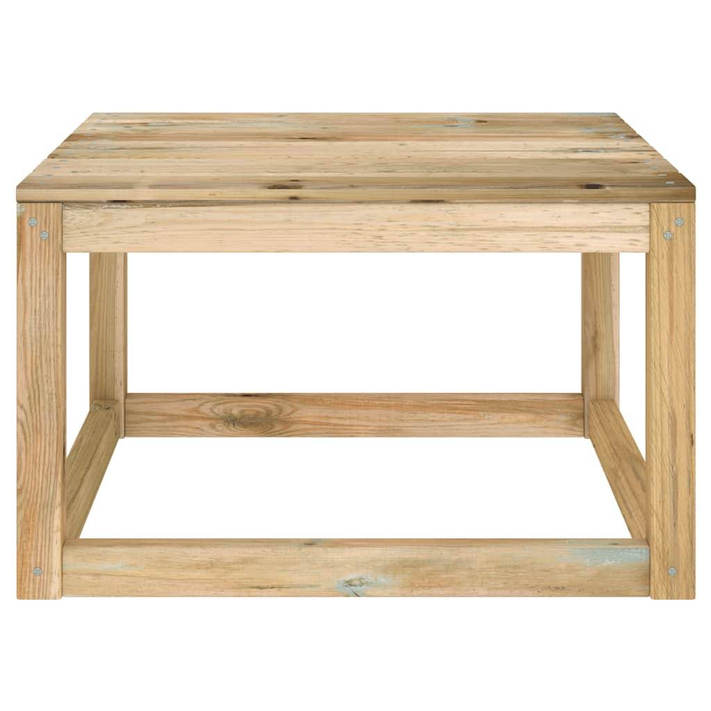 Vidaxl - Tables palette de jardin 2pcs 60x60x36,5cm Bois de pin imprégné vidaXL 315704 - Image 7