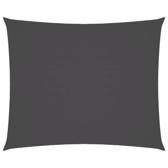 Voile de parasol Tissu Oxford Anthracite 2 x 3 m - PANGIVO - Image 1