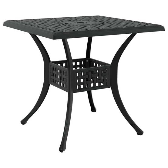 Ensemble de tables de jardin aluminium coulé noir 80 x 80 x 75 cm, Poids :23.71kg - PANGIVO - Image 5