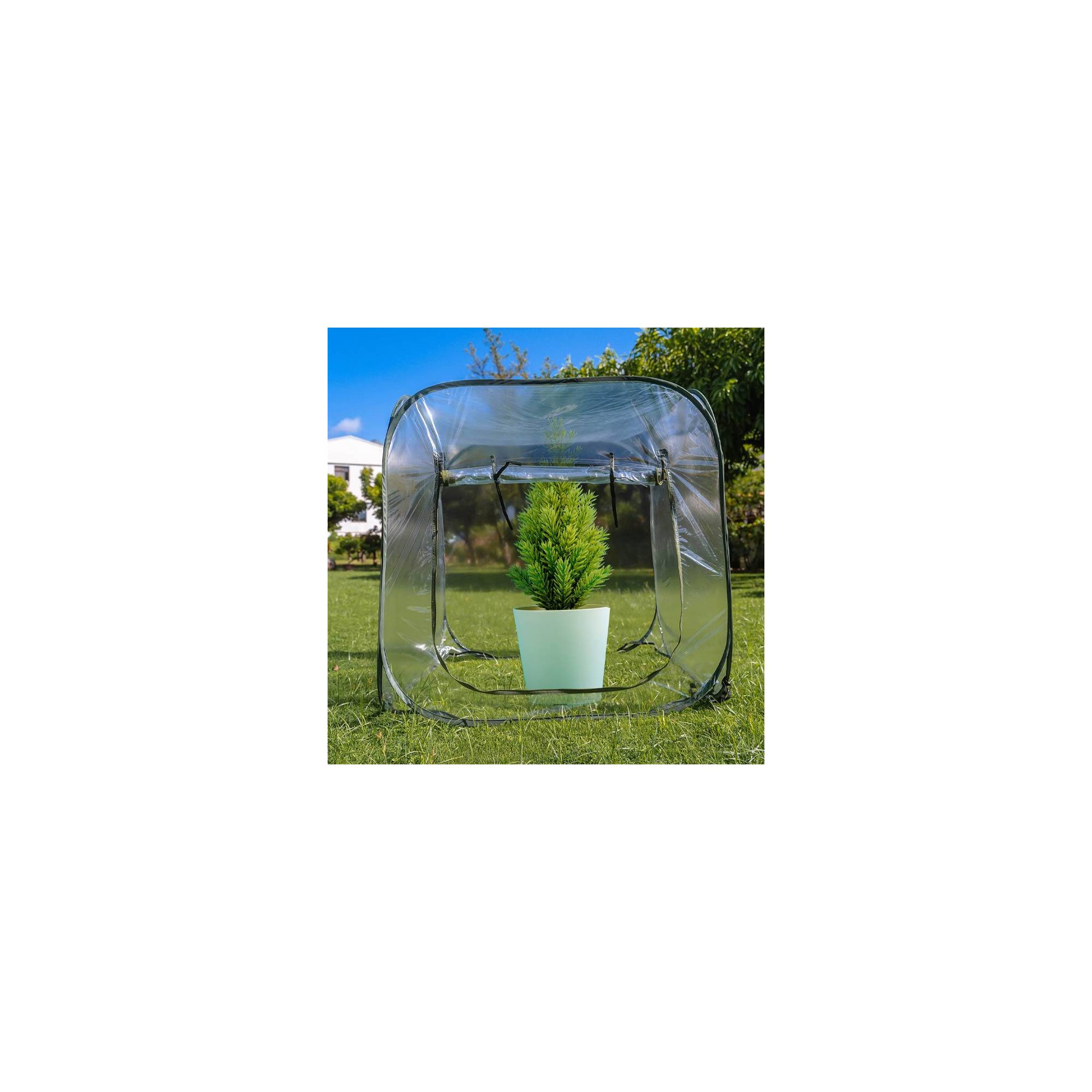 Serre à jardin - Suan - En PVC - Dimensions : 100 x 100 x 100 cm - Image 3