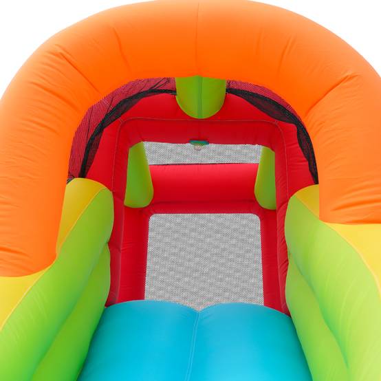 Château Gonflable Tissu Oxford Jardin Parc Aquatique Toboggan 410x315x203cm Multicolore - ComfortXL Outdoor Living - Image 8
