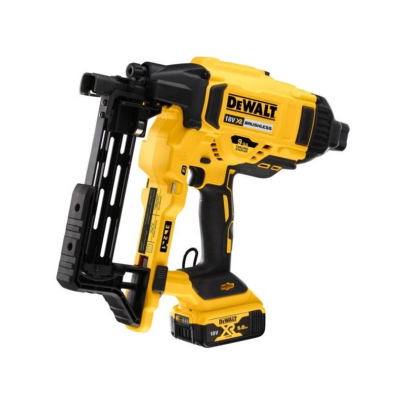 Agrafeuse pour clôture DEWALT XR 18V 5Ah Li-Ion Brushless - DCFS950P2-QW - Image 1