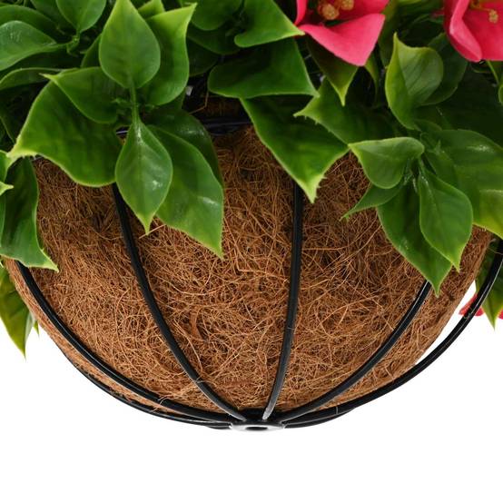 PANGIVO - Fleurs artificielles PE et acier rosé 33 x 33 x 44 cm - PANGIVO - Image 5