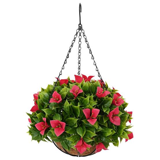 PANGIVO - Fleurs artificielles PE et acier rosé 33 x 33 x 44 cm - PANGIVO - Image 2