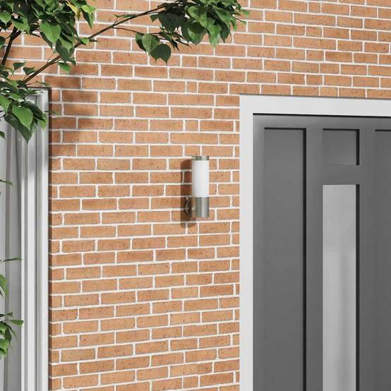 Applique murale extérieure - Lampe murale extérieure Argent 12 x 7.5 x 27 cm g240 - Image 2