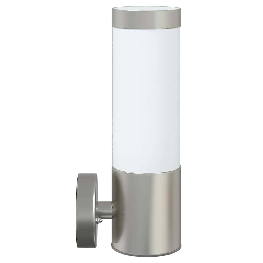 Applique murale extérieure - Lampe murale extérieure Argent 12 x 7.5 x 27 cm g240 - Image 4