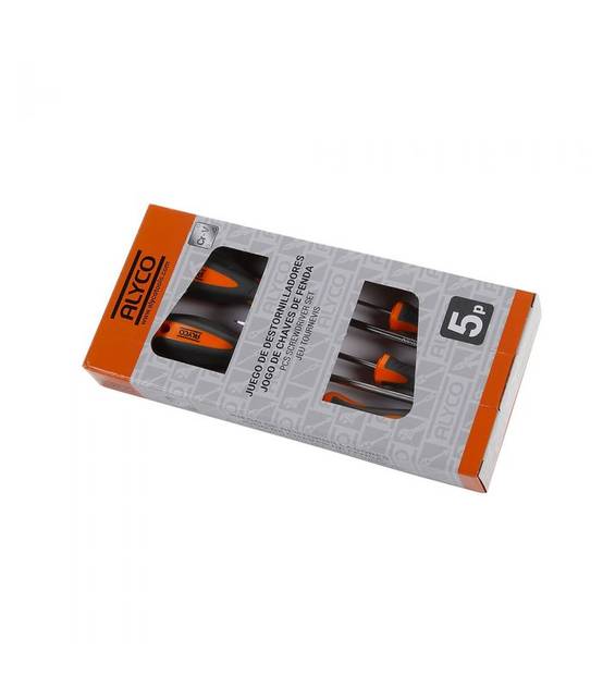 Set de 5 Tournevis Alyco Orange 170448 - Image 1