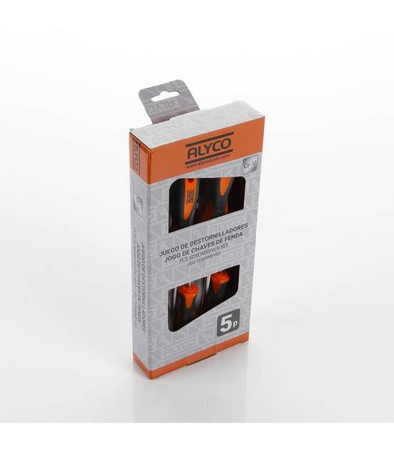 Set de 5 Tournevis Alyco Orange 170448 - Image 2