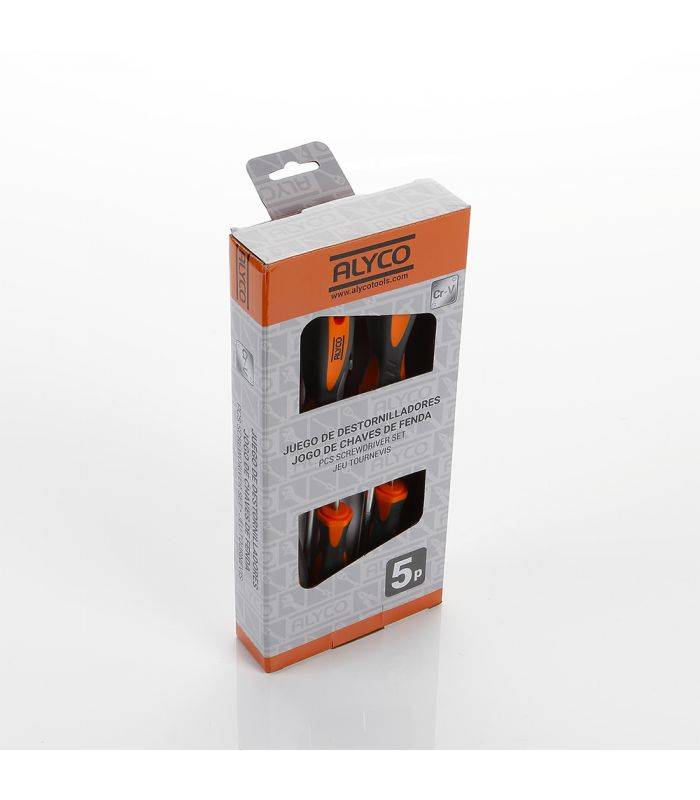 Set de 5 Tournevis Alyco Orange 170448 - Image 2