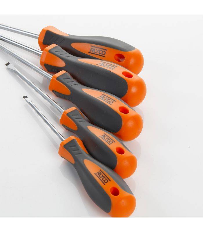 Set de 5 Tournevis Alyco Orange 170448 - Image 5