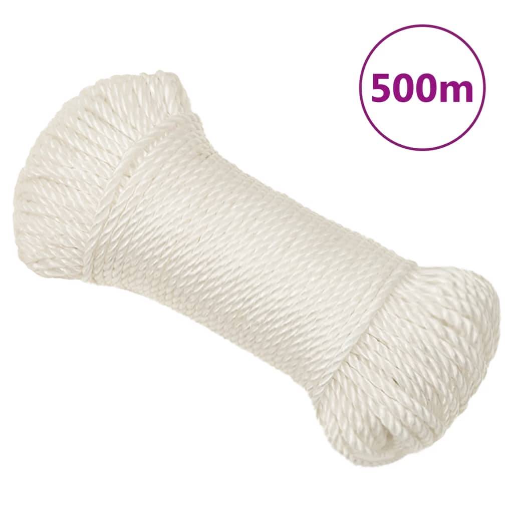 Corde de travail Blanc 3 mm 500 m polypropylène Maison Chic - Image 2
