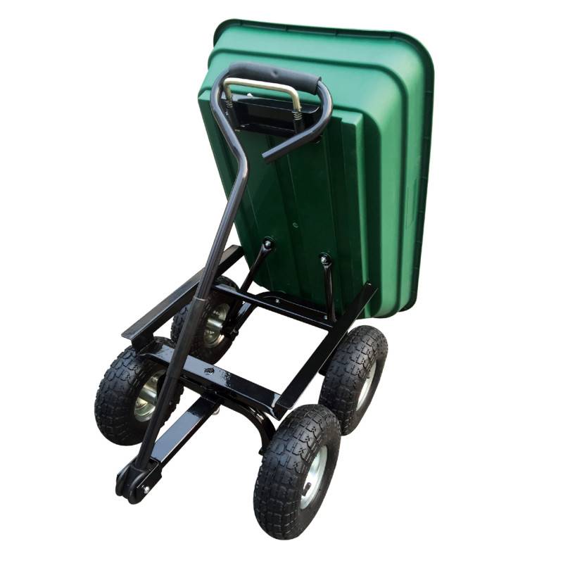 Herzberg Hg-8028-50: Chariot-benne De 50 Litres - Image 4
