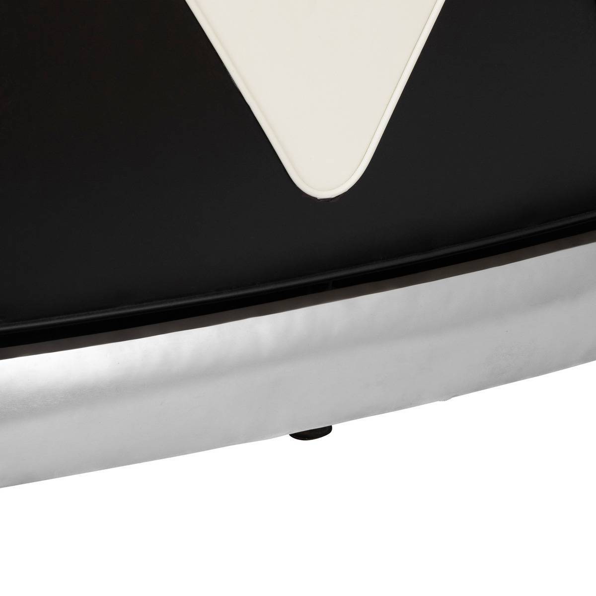 Atmosphera - Meuble bar "Gaston" 152x106,5cm noir et blanc - Atmosphera Créateur d'intérieur - Image 5
