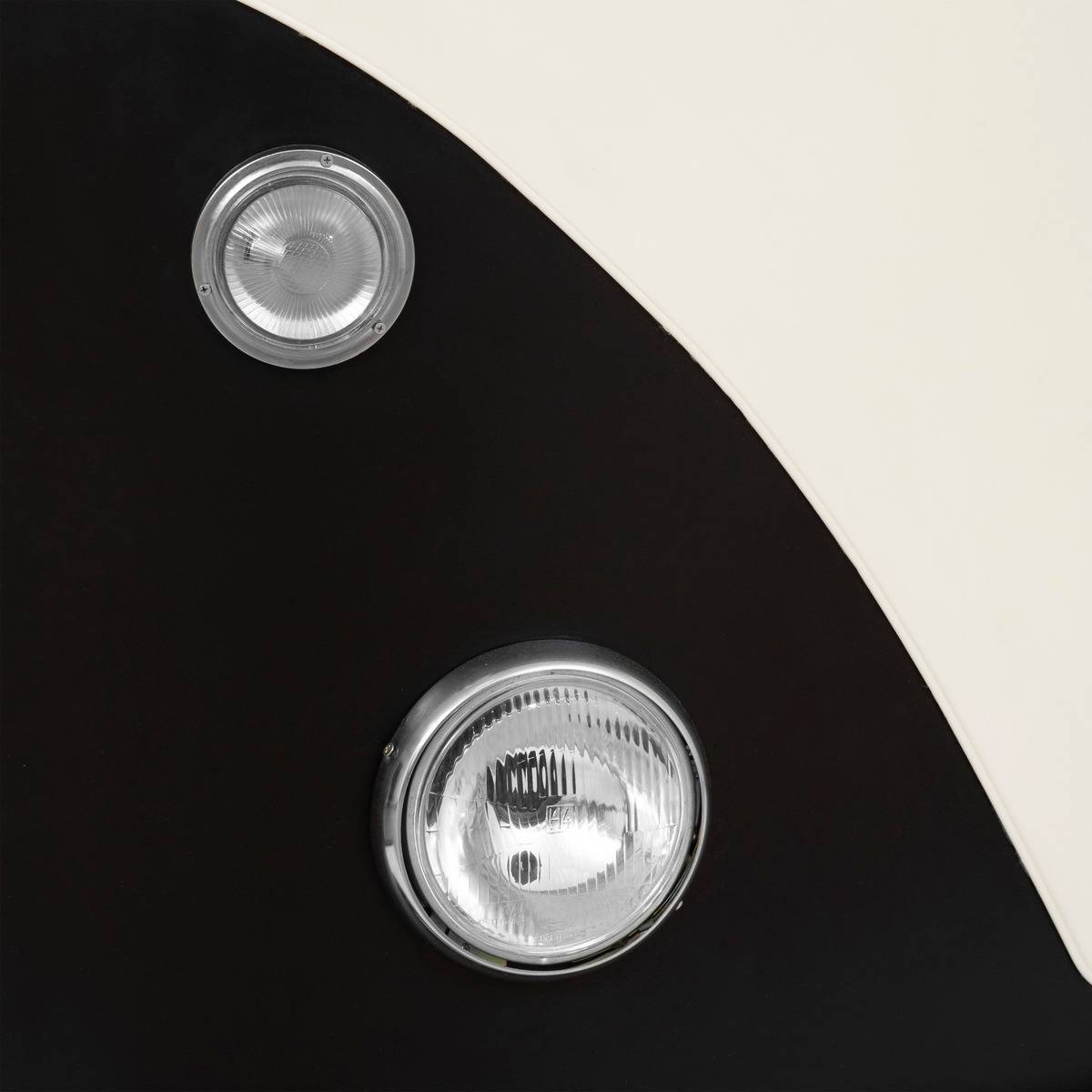 Atmosphera - Meuble bar "Gaston" 152x106,5cm noir et blanc - Atmosphera Créateur d'intérieur - Image 4